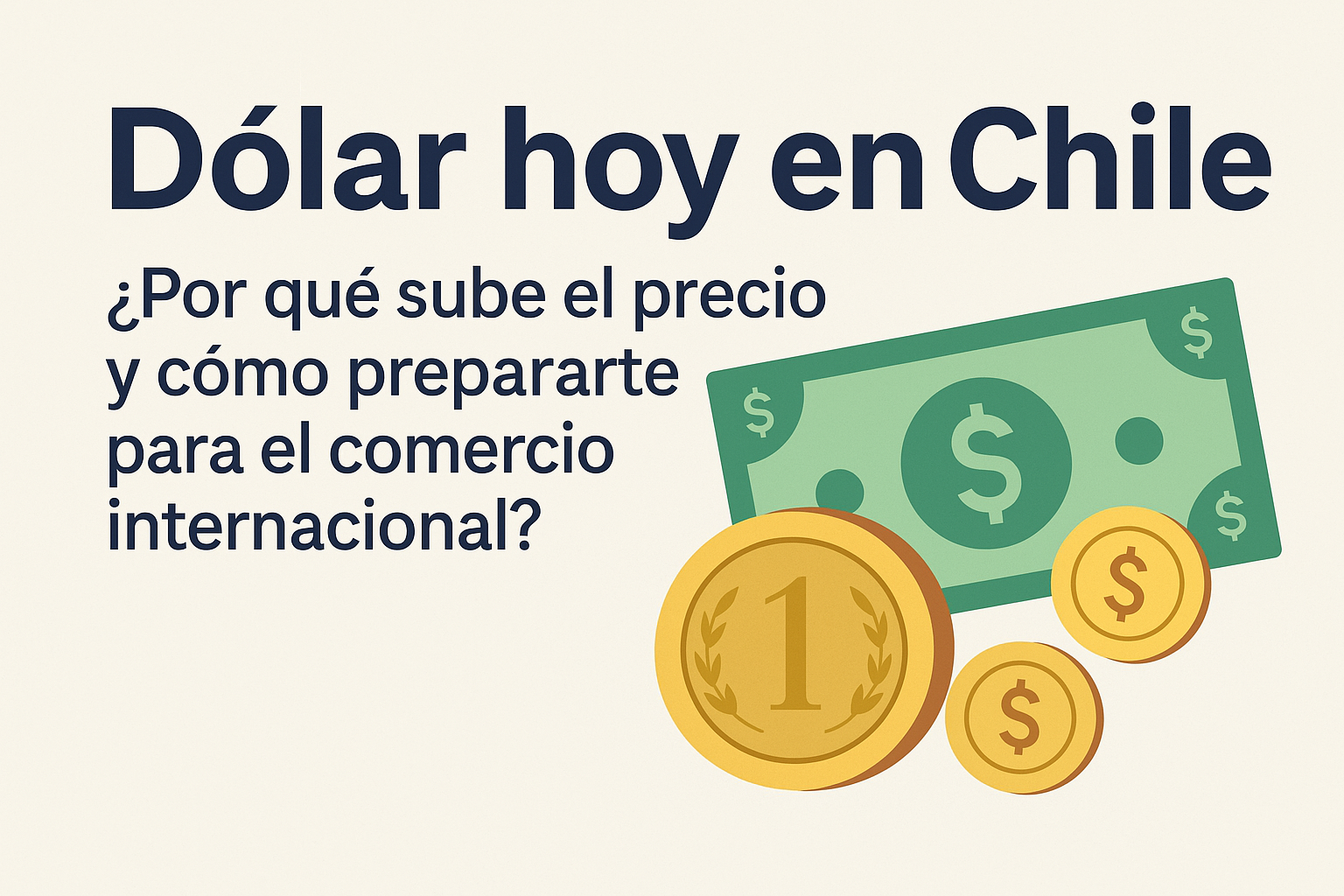 Dólar hoy en Chile: ¿Por qué sube el precio y cómo prepararte para el comercio internacional?